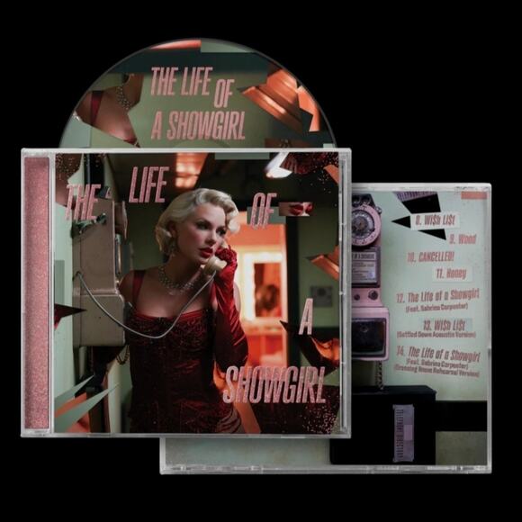 Taylor Swift The Life of a Showgirl CDs - Limited Release - Set of 4 - Picture 3 of 8